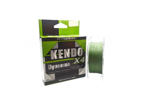 Kendo Dynema 4 Örgü 120Mt (Green) 0,12 mm