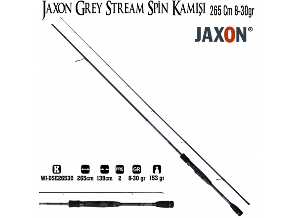 Jaxon Grey Stream Spin Kamışı 265 Cm 8-30g