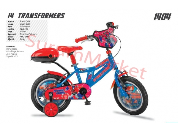 Ümit Transformers 1404 14 Jant Çocuk Bisikleti